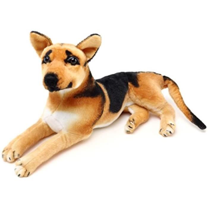 Peluche Jvjqn Hero Le Berger Allemand 19 Pouces Peluche En Peluche Chien Par Tiger Tale Jouets