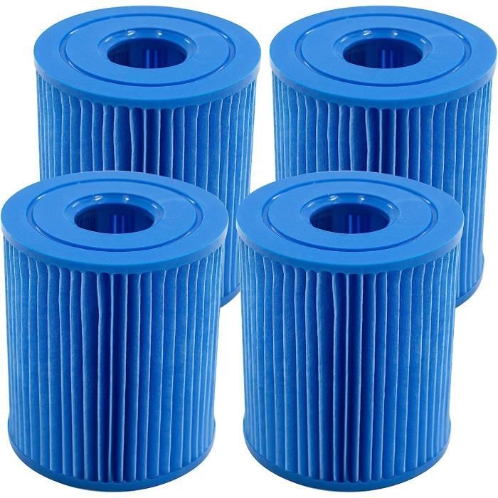 Filtres Rechange Pour Piscine Intex WuYan - Lot De 2, Type H, Compatible 28601/28602, 9x10cm