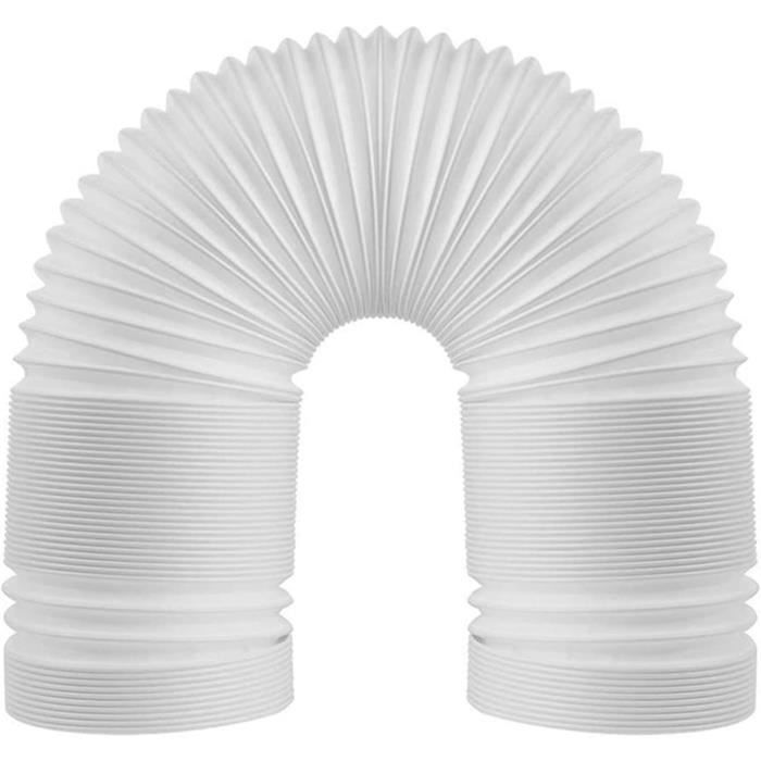 Tuyau D'évacuation Pour Climatiseur Mobile - Longueur 150 Cm Ou 200 Cm, Diamètre 13 Cm Ou 15 Cm, Rétractable