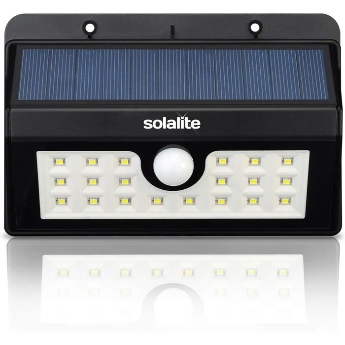 Lampes Solaires LED Intérieur 2 En 1 Avec Interrupteur - Éclairage Abri Jardin Garage Avec Panneau Solaire Externe