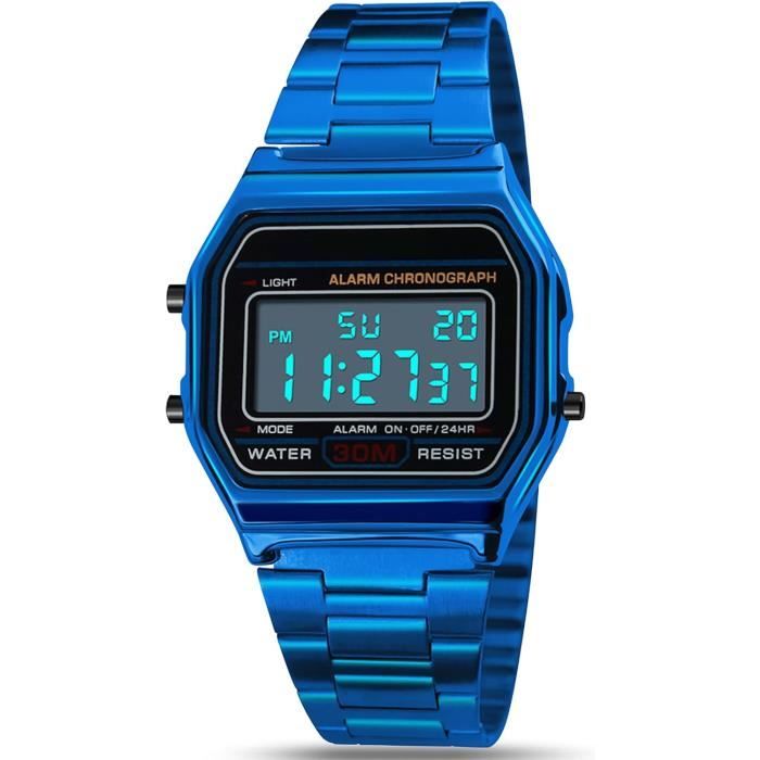 Montre shop cadran digital
