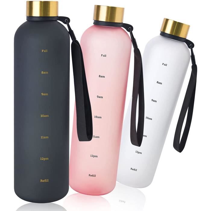 Bouteille D'Eau Sport 500-650 Ml - Sans Bpa - Bouteille D'Eau Pour La Course À Pied, Le Cyclisme