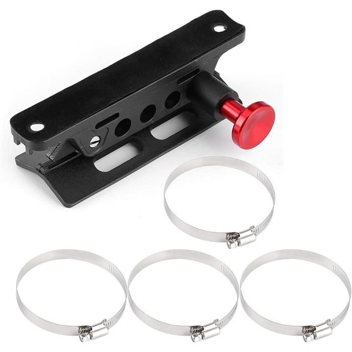 Support D’extincteur Universel Réglable Pour Véhicule - En Alliage Aluminium, Fixation Rapide Sur Barre De Roulement - 5