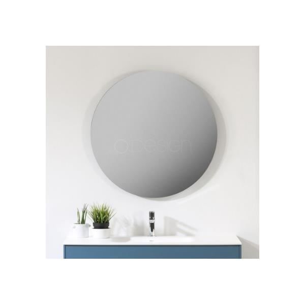 Miroir Rond 120 Cm Anti Buee Ottodon 90 Cm Meubles Salle De
