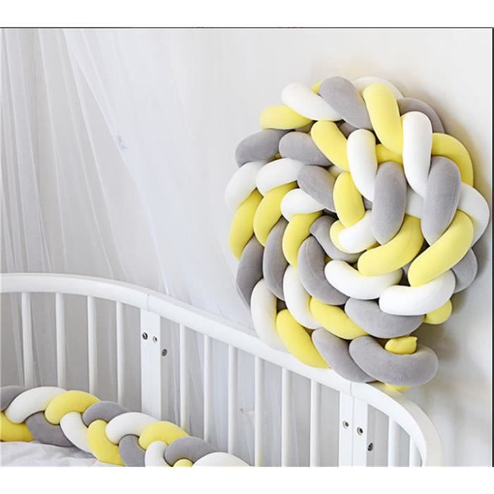 3m Tour De Lit Coussin Serpent Coussin Tresse Pare Chocs Velours Protection Bebe Blanc Jaune Gris Cdiscount Puericulture Eveil Bebe 3m Tour De Lit Coussin Serpent Coussin Tresse Pare Chocs Velours Protection Bebe Blanc Jaune Gris Cdiscount Puericulture Eveil Bebe