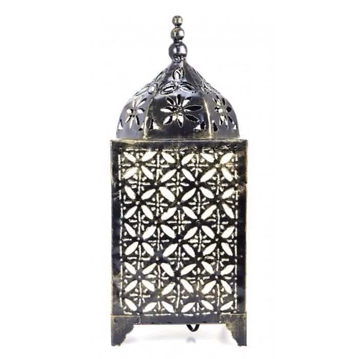 Lampe A Poser Marocaine En Fer Forge Artisanal Blanc Achat Vente Lampe A Poser Marocaine En Cdiscount