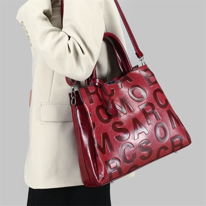 Bolso Bandolera Mujer LANCETTI Rosanna - Rectangular, 26x19x8 Cm, Correa Ajustable, Múltiples Bolsillos, Estilo Vintage