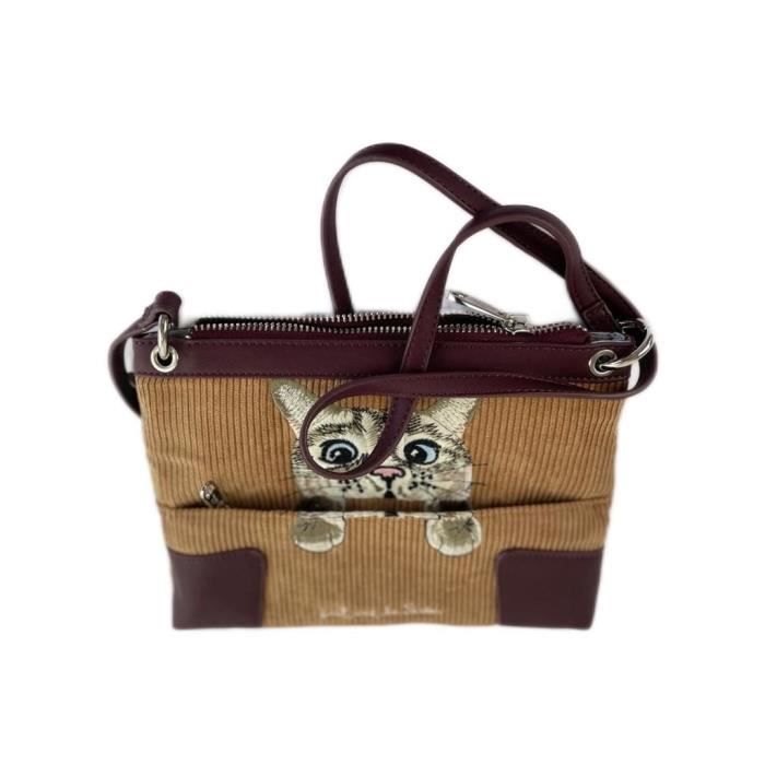 Sac à main femme Paul&Joe Sister - couleur:moutarde