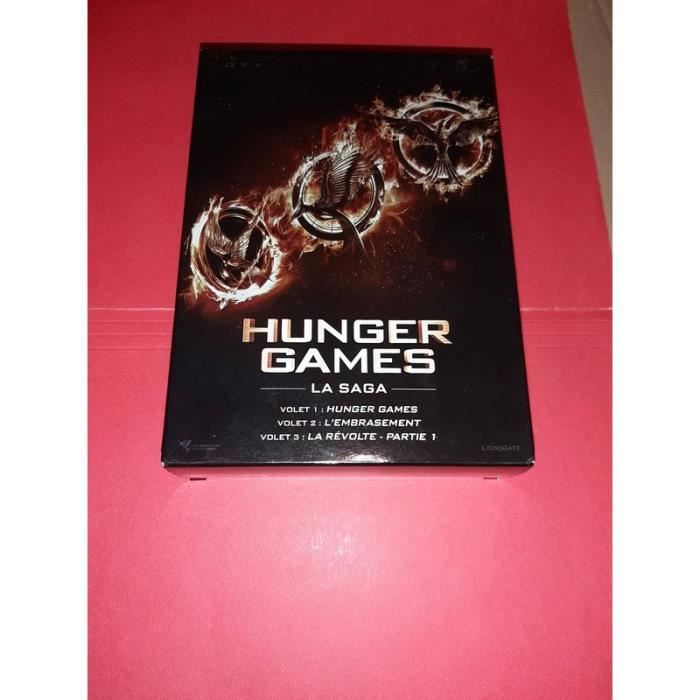 Coffret DVD Hunger Games Volet 1 + 2 + 3 La Révolte Partie 1