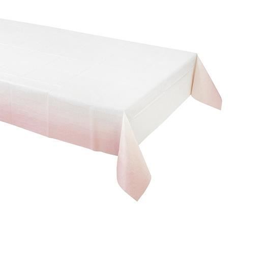 Nappe papier blanc rose pastel 120 cm Pastel - Cdiscount Maison