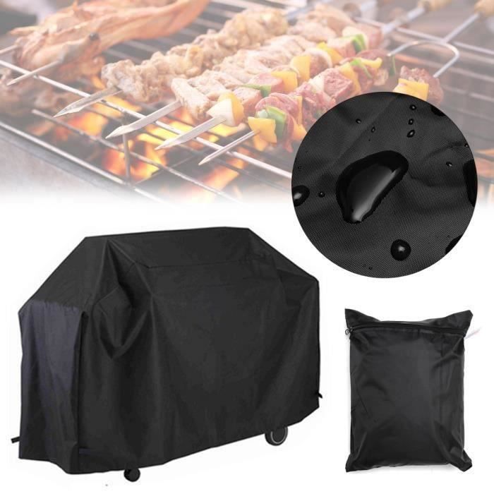Housse Barbecue, Bâche de Protection Barbecue 145cm x 61cm x 117 Anti