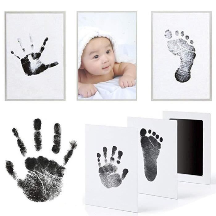 Tampon D Empreinte De Pied Pour Bebe Pied D Empreinte De Cadre Photo Tampon Lingette Sans Encre Bebe Kit Main De Pied Noir D0aea Achat Vente Trousse De Rangement Tampon D Empreinte De Pied