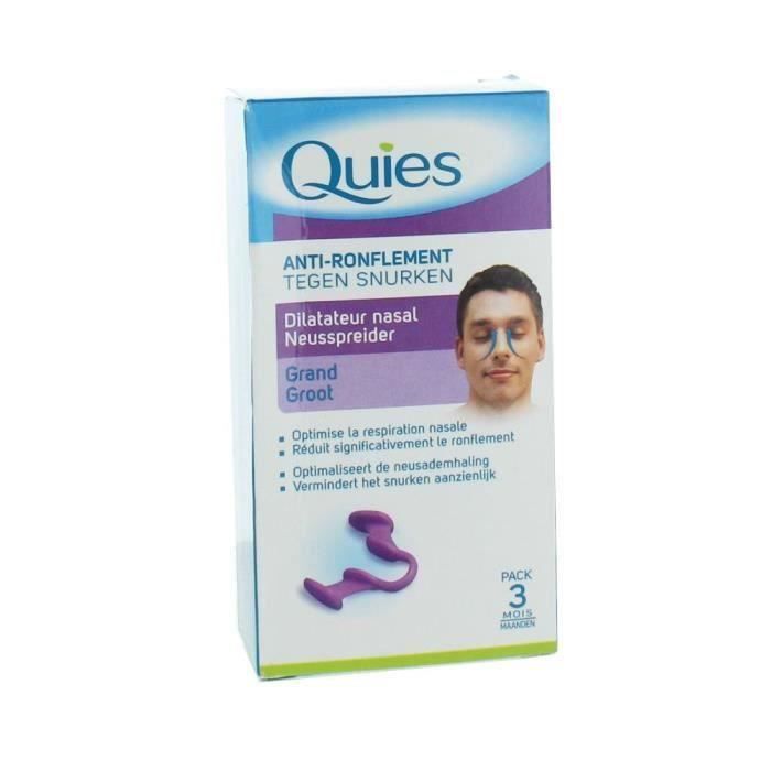 Quies Anti Ronflement Dilatateur Nasal Grand Achat Vente Anti Ronflement Quies Anti Ronflement Dil 8888 Cdiscount