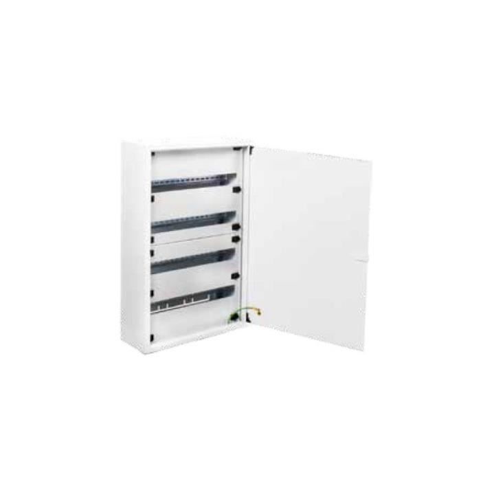 Panneau électrique à surface métallique 96 modules Steelbox Solera ...