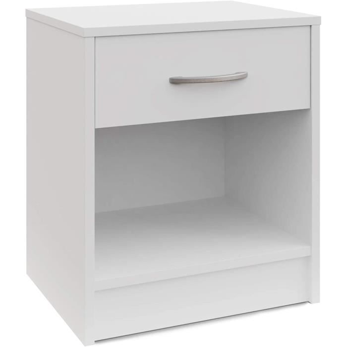 PETIT MEUBLE DE RANGEMENT Table de Chevet Table de Nuit 35 x 40 x 50 cm Meuble  Chambre agrave Coucher Blanc Perle782 - Achat / Vente chevet PETIT Table de  Chevet Tab782 - Cdiscount