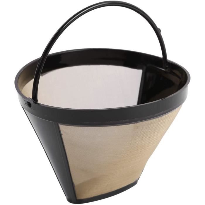 Lot De 4 Filtres à Café Réutilisables En Nylon - Taille 11,4x6,2 Cm - Pour Cafetière Domestique - Maille 100