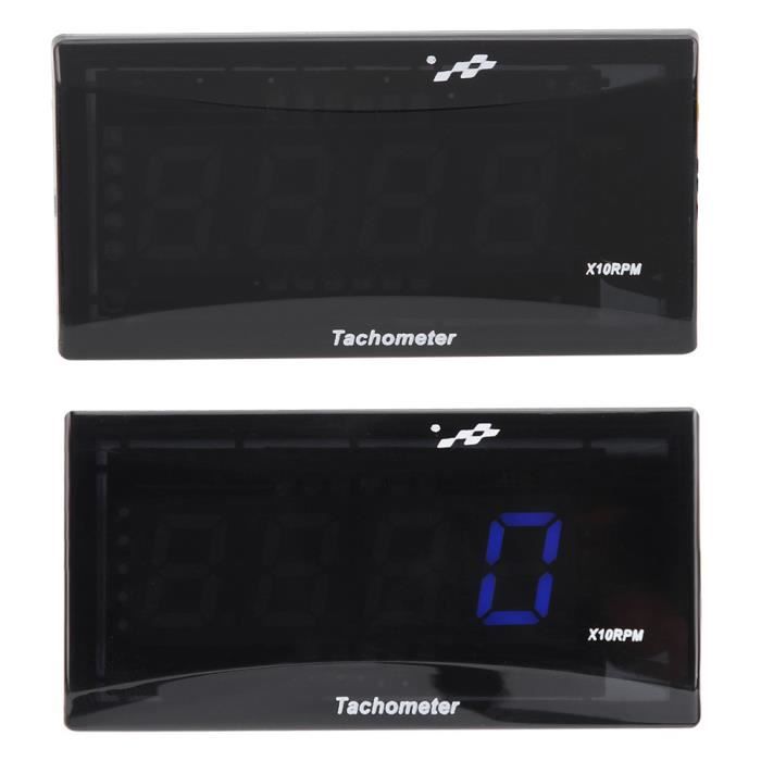Tachymètre Numérique 220V – Affichage 4 Digits, Plage 10-9999 Tr/min, Pour Moteurs, Ventilateurs - 1