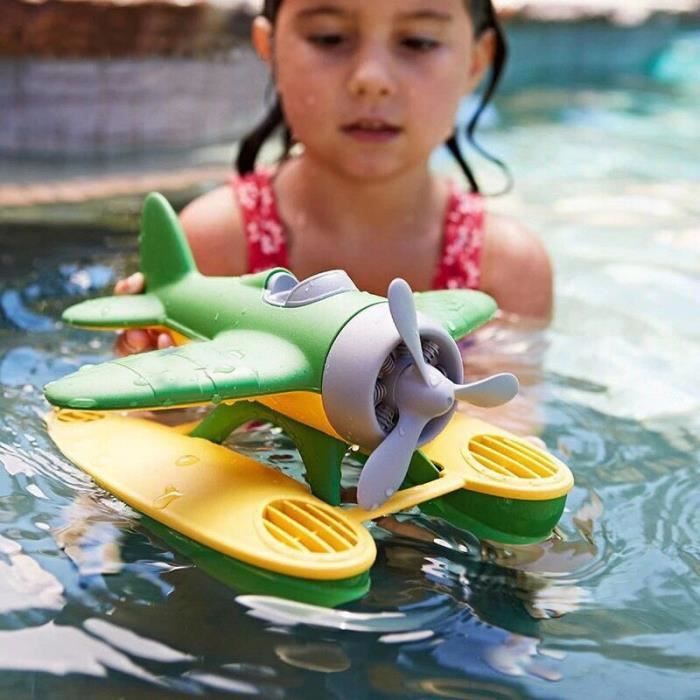 Lot De 3 Jouets De Bain Flottants - Hélicoptère, Sous-marin, Hydravion - Pour Enfants 18 Mois+