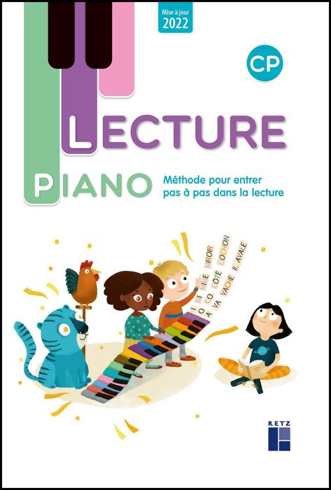 Lecture Piano CP - Manuel de l'élève - Monnier-Murariu Sandrine - LIVRE (ELEVE) - Élémentaire