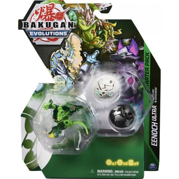 Coffret Pour Bakugan - Pack De Démarrage Serpillious Ultra Colossus Neo