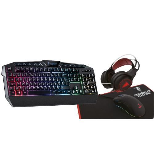 Berserker Gaming Pack Gaming THOR COMBO GX-804(4EN1) Clavier-Casque-Souris-Tapis