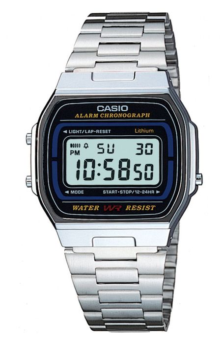Montre Casio Vintage Iconic Mixte Argent et Noir Achat vente