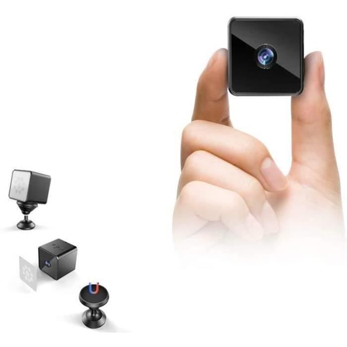 Tech Discount - TD® mini camera espion wifi sans fil a distance surveillance  infrarouge exterieur voiture detecteur de mouvement vision nocturne - Caméra  de surveillance connectée - Rue du Commerce