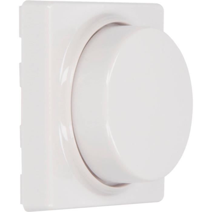 Boutons Variateur Lumière Housoutil - Lot De 2 - Doré - Plastique - Diamètre Trou 6mm