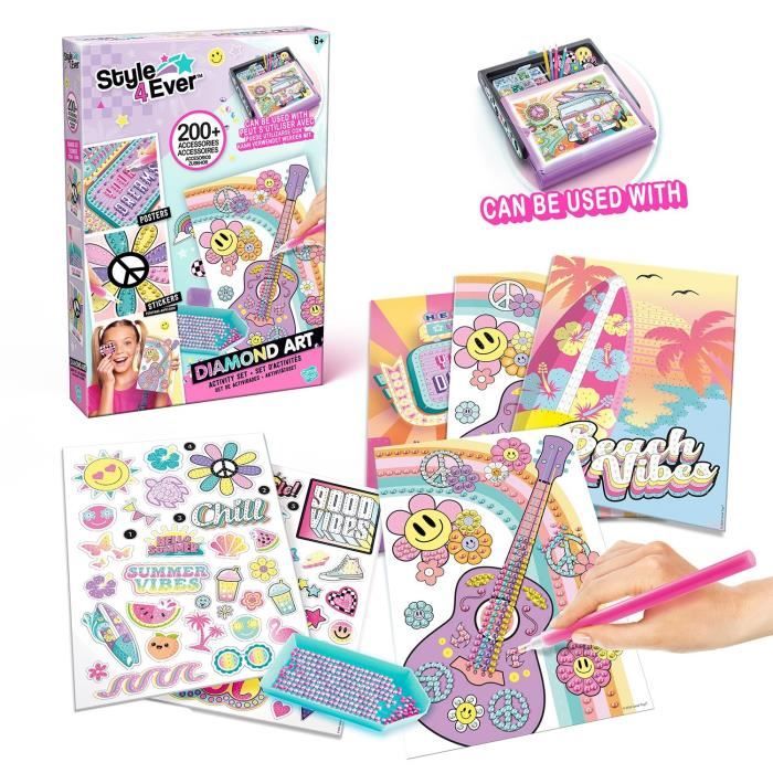 Coffret Lampe Canal Toys OFG 321canal toys – Kit Diamant Art Avec Figurines À Décorer