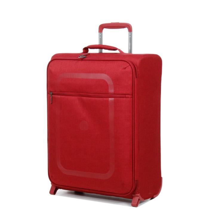 Delsey Dauphine 2 Valise Taille Cabine 55cm Toile Ultra