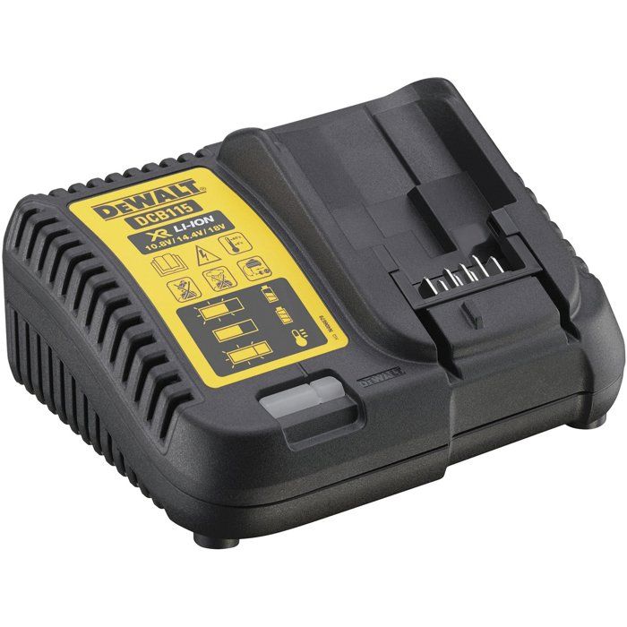 Chargeur de batterie DeWalt DCB115 18V voltage - vue 3