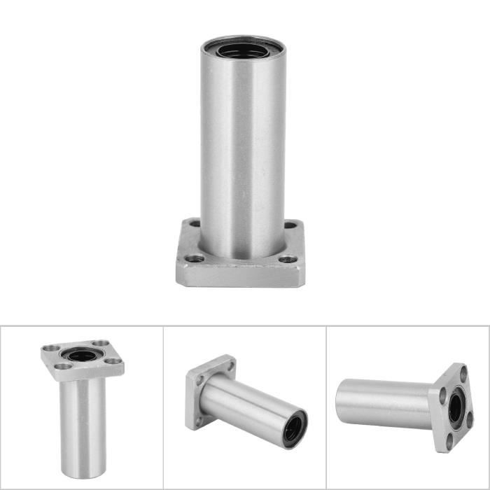 Akozon 8pcs LM10UU Douille Roulement À Billes Linéaire 10mm - 3D Imprimante CNC