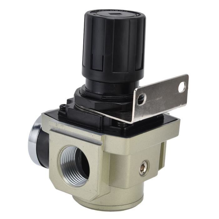 Commutateur de pression d'air, Pressostat réglable G1/4in pour compresseur AC 220V 48V, Plage 0.1-1.0 MPa IP54, 200 tours/min pour systèmes pneumatiques