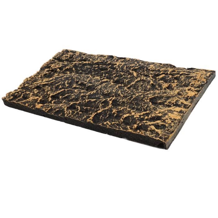 Comparer les prix de Fafeicy panneau de fond de réservoir de reptiles Fond de Terrarium de roche, animalerie decoration 27,5x16,5cm / 10,83x6,5 pouces