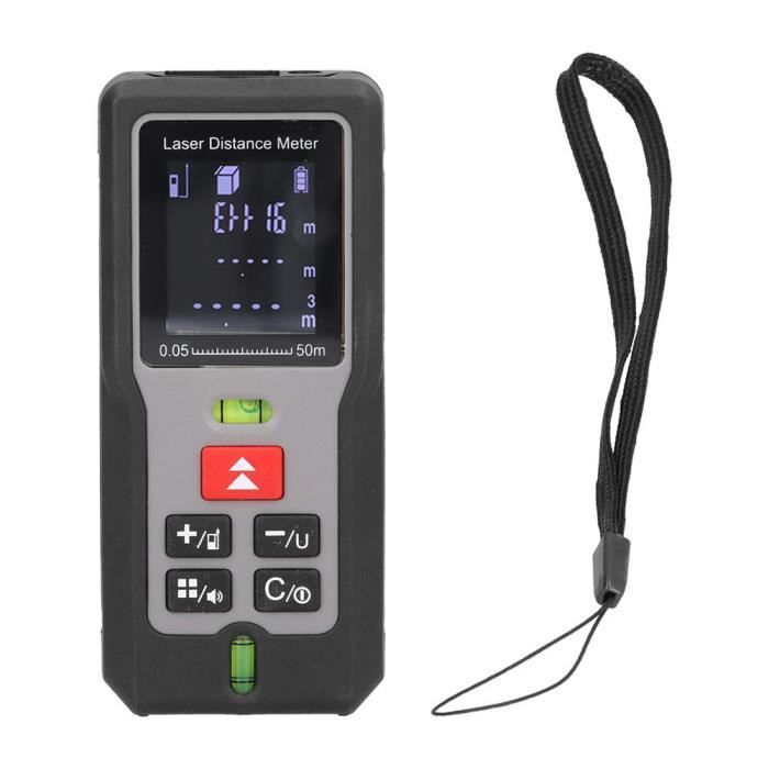 Règle De Mesure De Niveau Infrarouge Avec Télémètre Numérique - Outil Précis Pour Travaux