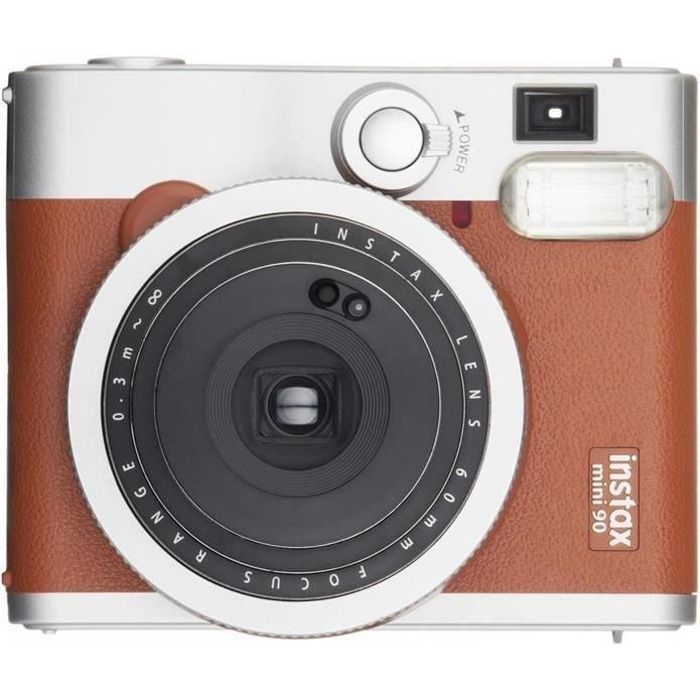 FUJIFILM INSTAX MINI NEO 90 Appareil photo instantané Marron - Achat /  Vente app. photo instantane FUJIFILM INSTAX MINI NEO 90 Appareil photo  instantané Marron à prix mini 4547410269321 - Cdiscount