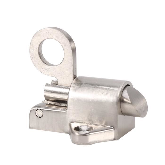 Lot De 5 Loquets à Ressort Uxcell – Boulon De Barillet Argent Fixe – Quincaillerie