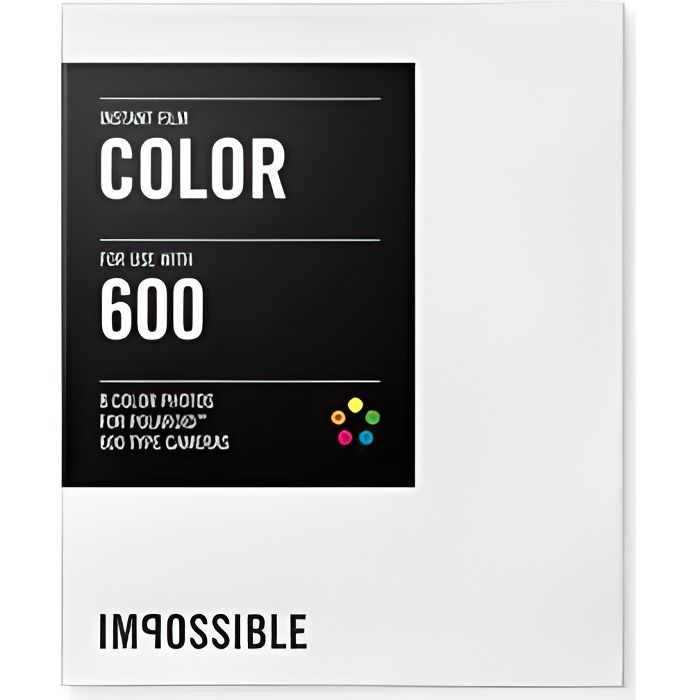 PELLICULE COULEURS POUR POLAROID TYPE 600 Cdiscount Appareil Photo
