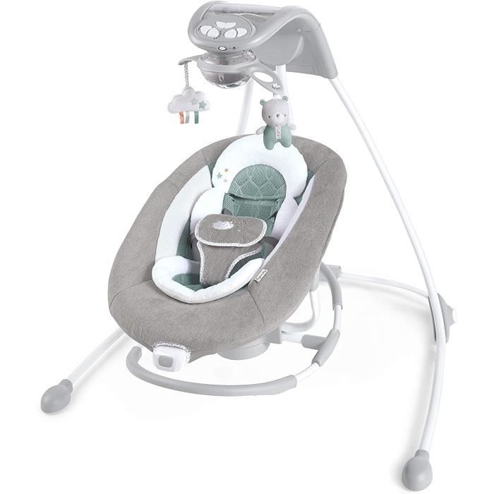 Ingenuity Balancelle Bebe Electrique Pemberton Gris Achat Vente Balancelle 0074451123212 Cdiscount
