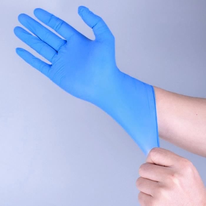 Gants Nitrile Bleu Non Poudres 100 Pieces Achat Vente Pas Cher • tirer sur la fermeture • 100 gants par boîte • jetable, utilisation unique seulement • matériau 100% vinyle super durable, 100% sans poudre. cdiscount com