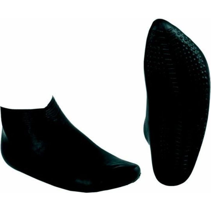 Chaussons de natation Arena 3D Latex Socks - antibactériens, élastiques et confortables pour homme - noir