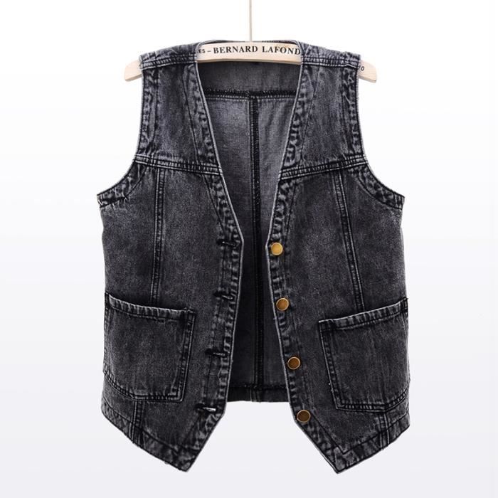 Gilet poche femme outlet