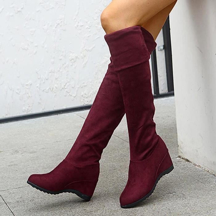 Bottes à talons compensés store