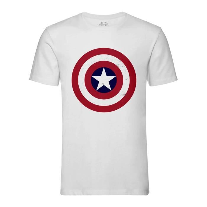 Tee shirt hotsell captain america homme