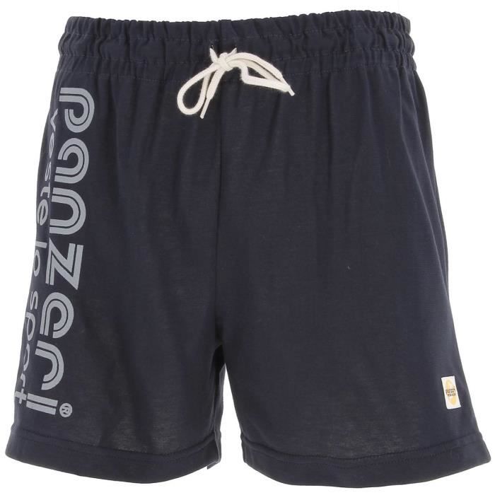 Shorts multisports Panzeri Uni marine gris Taille lastique