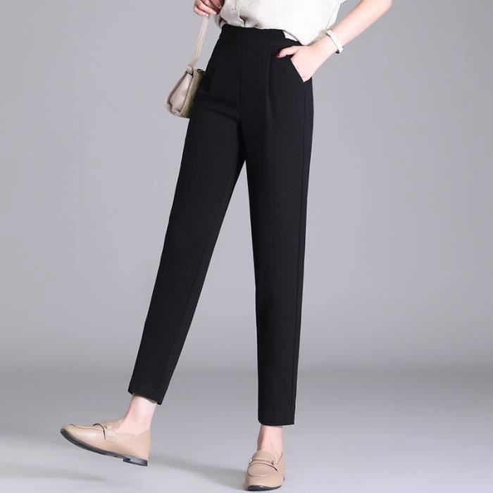 Pantalon carotte online femme grande taille