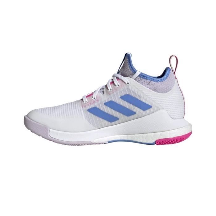 Chaussures ADIDAS Crazyflight Mid Blanc Homme Adulte Blanc