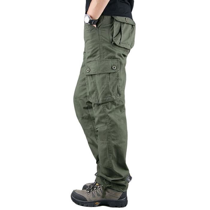 Pantalon Cargo Multi-poches Pour Hommes - Streetwear Baggy - Sarouel