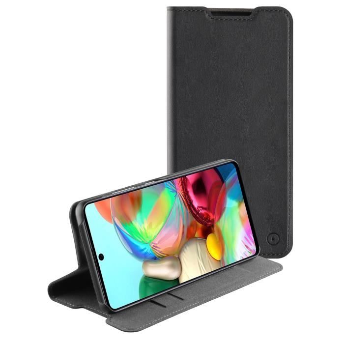 MUVITCHAN Folio stand noir pour Samsung Galaxy A72