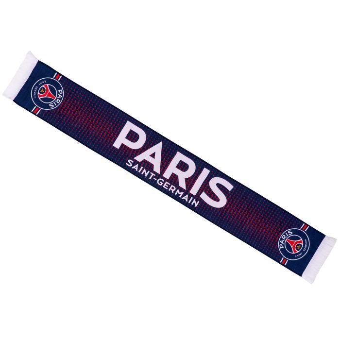 Écharpe Officielle Paris Saint Germain – Taille 140 Cm – Supporteur PSG – 100% Acrylique
